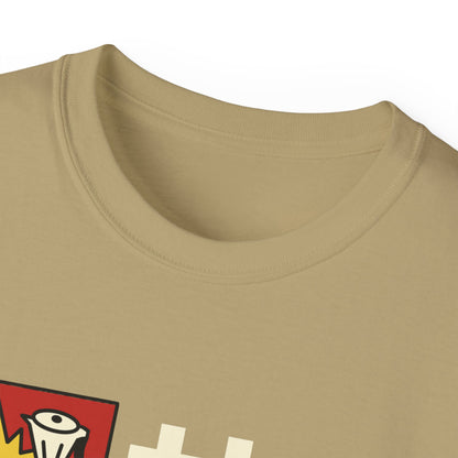 Womens Cartoon Croissant Tee