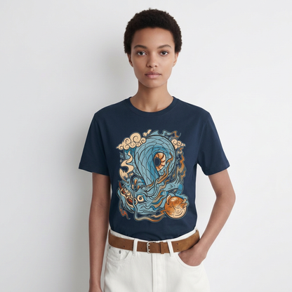 Womens Dragon Tattoo Tee 1