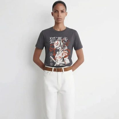 Womens Kitsune Creature Tee