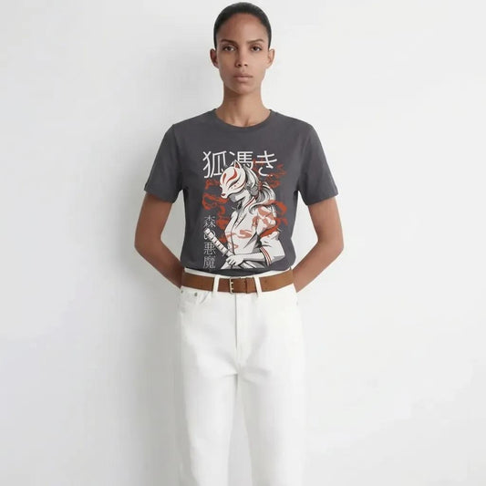 Womens Kitsune Creature Tee