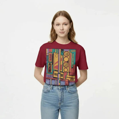 Womens Colorful Street Tee