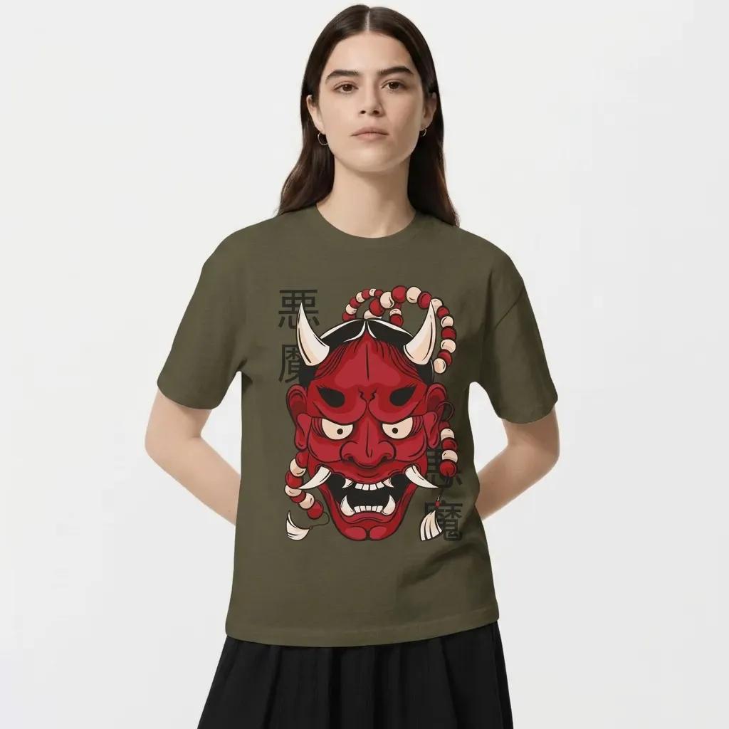 Womens Hannya Demon Tee