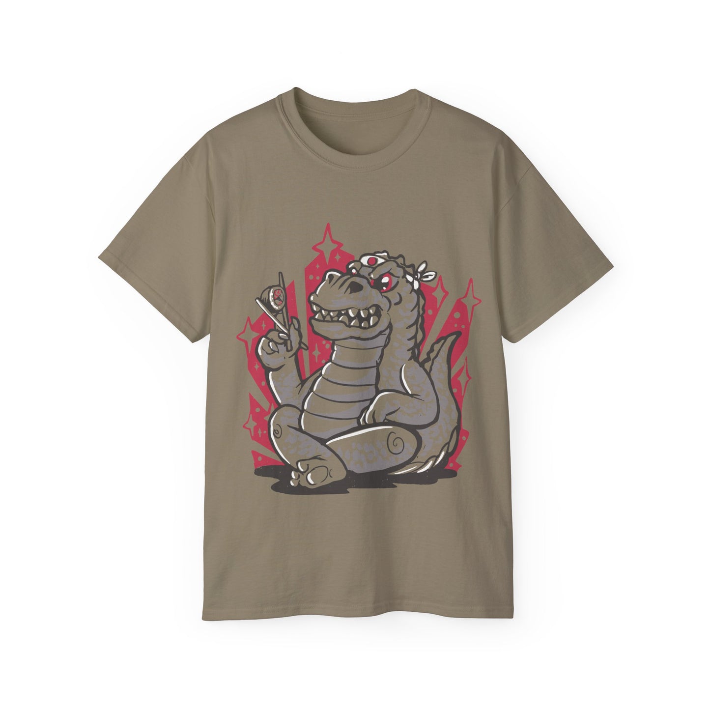 Womens Sushi Dragon Tee 4