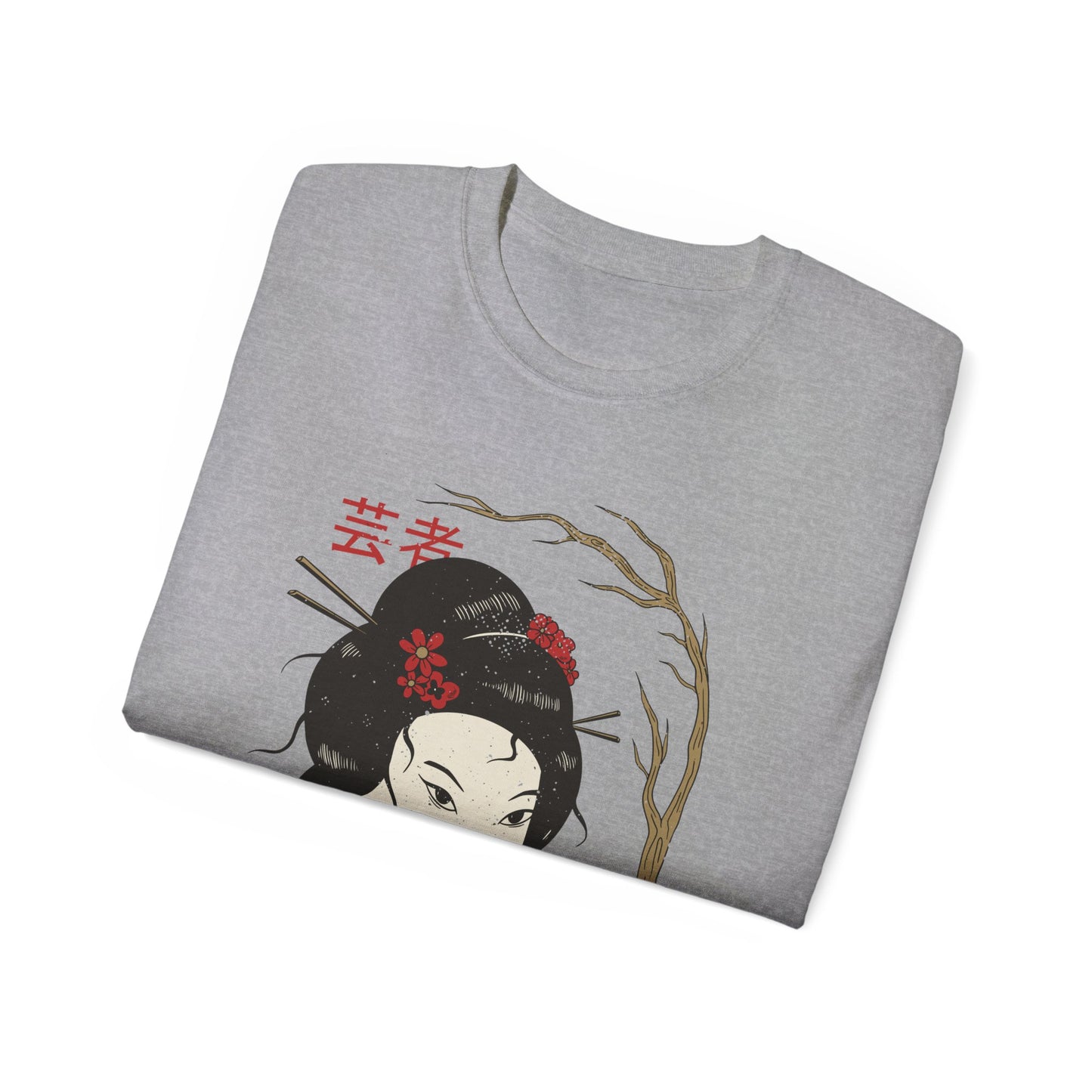 Mens Geisha Illustration Tee