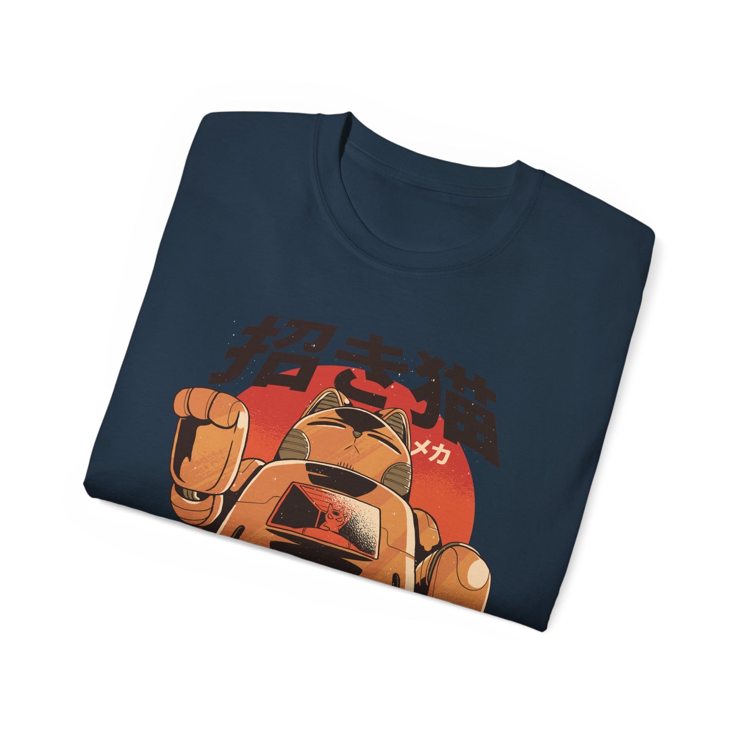 Womens Robot Cat Tee