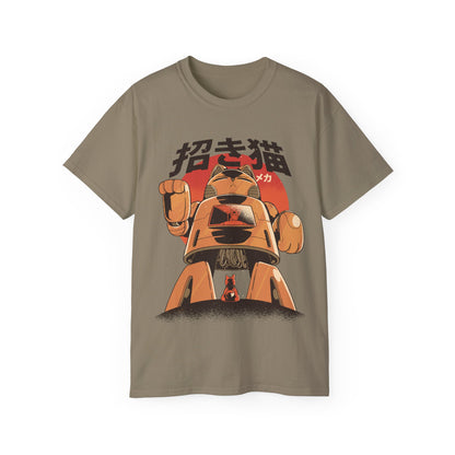 Womens Robot Cat Tee