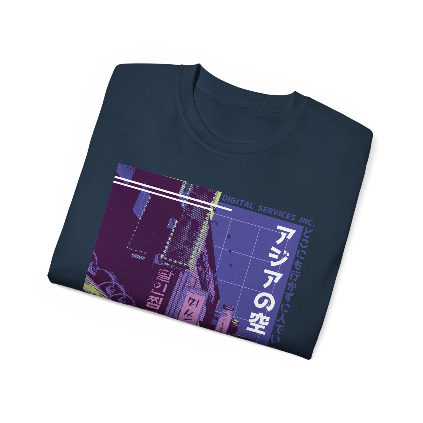 Womens Vaporwave Street T-Shirt