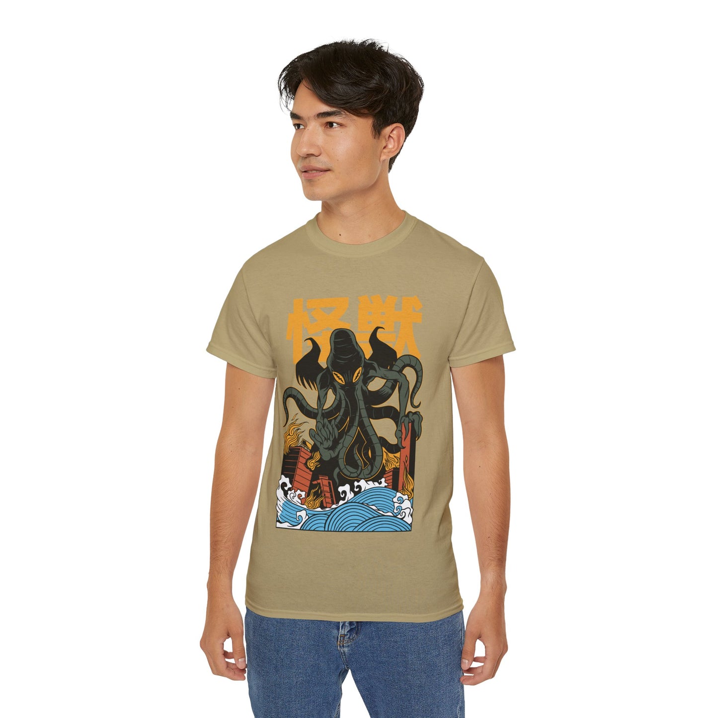 Mens Cthulhu Kaiju Tee