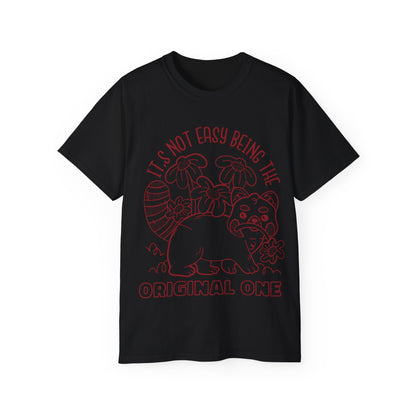 Mens Red Panda Original One Tee