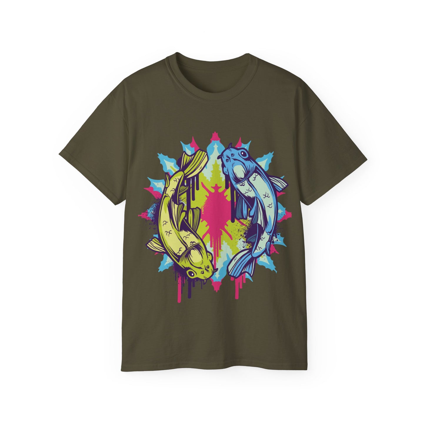 Mens Koi Colorful Tee