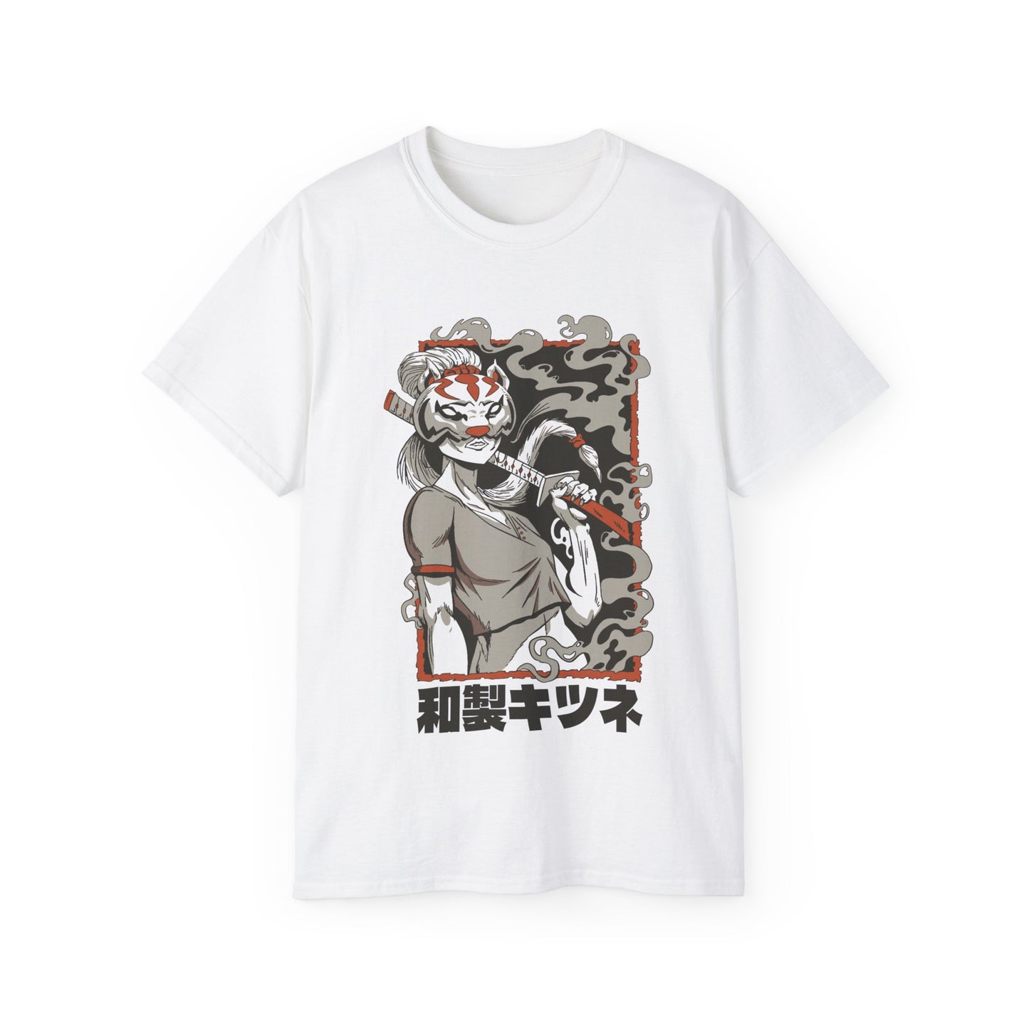 Mens Samurai Mask Girl Tee