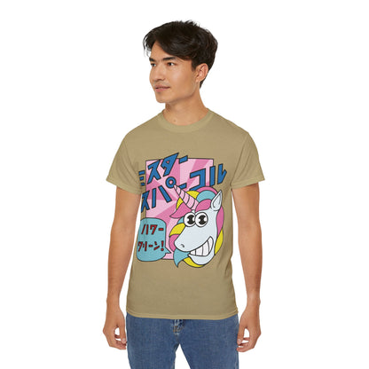 Mens Cartoon Unicorn Tee