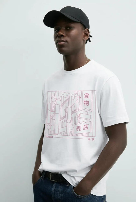 Mens Tokyo Streetsigns Tee