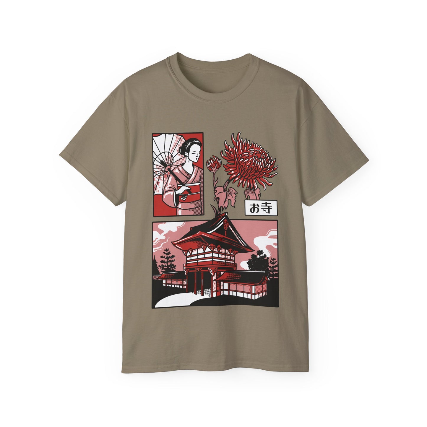 Mens Comic Geisha Tee