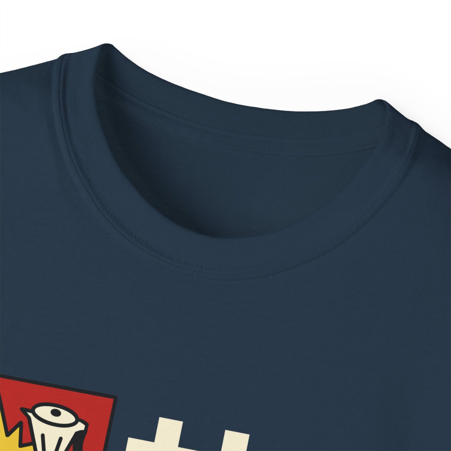 Womens Cartoon Croissant Tee
