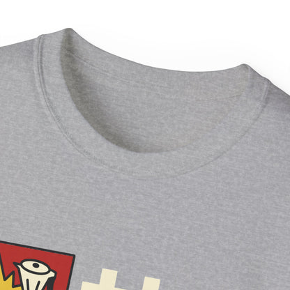 Womens Cartoon Croissant Tee