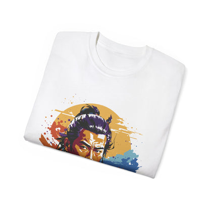 Mens Colourful Samurai Tee