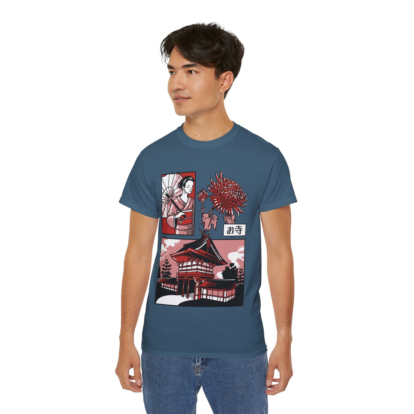 Mens Comic Geisha Tee