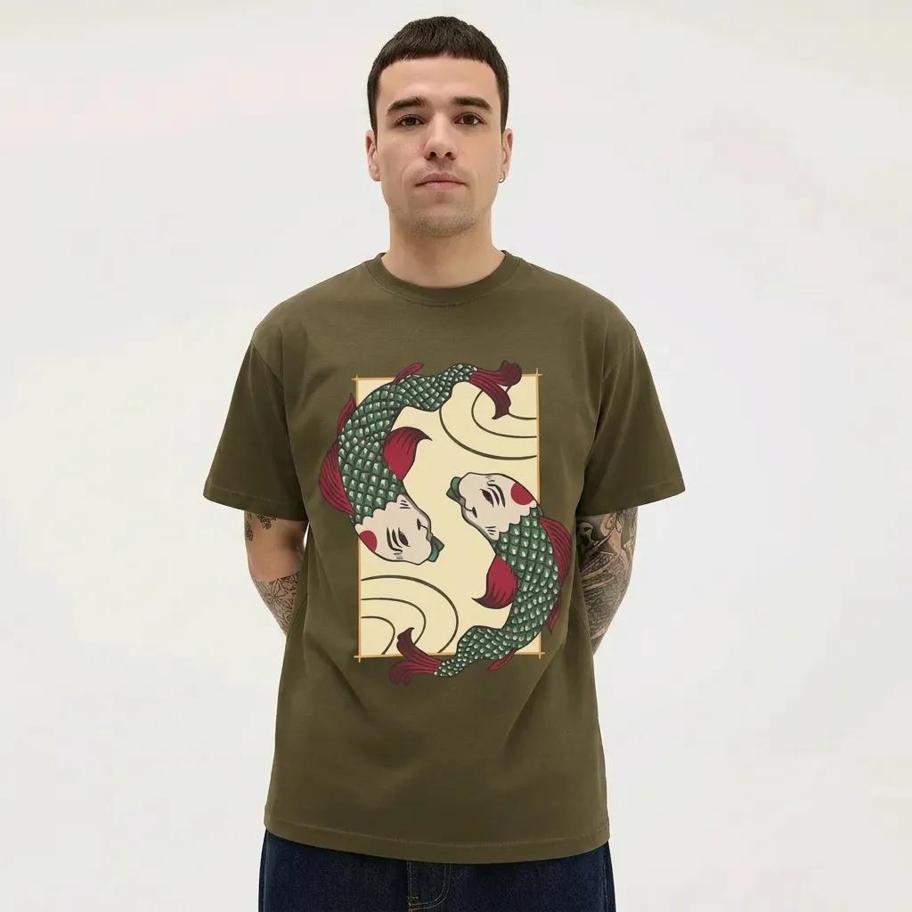 Mens Koi Fish Tee