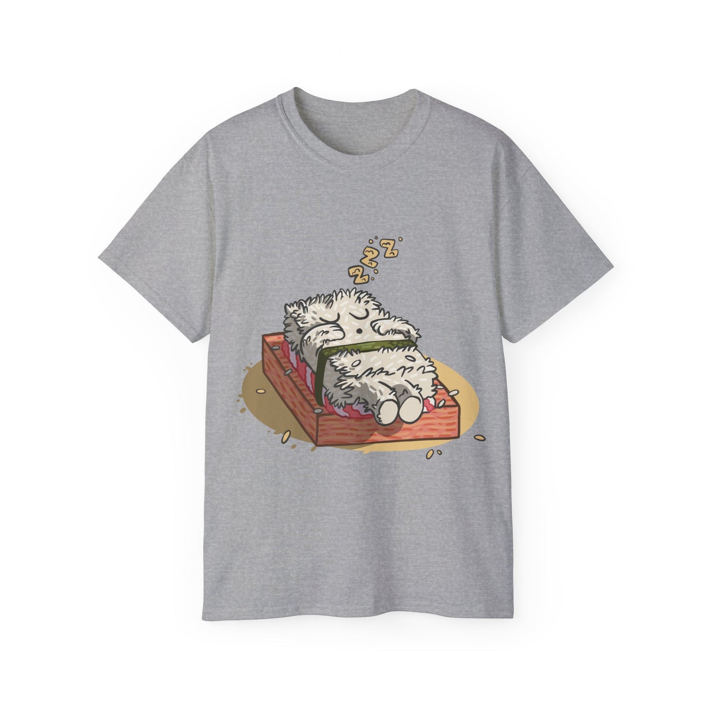 Mens Sleeping Sushi Tee