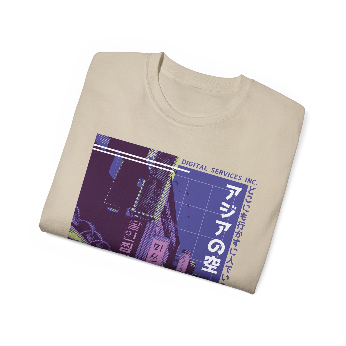 Womens Vaporwave Street T-Shirt