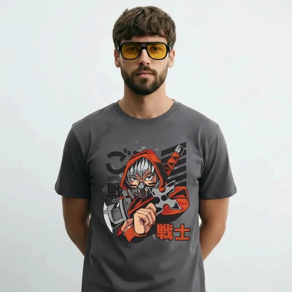 Mens Ninja Girl Tee