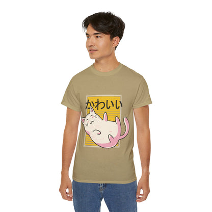 Mens Kawaii Cat Tee