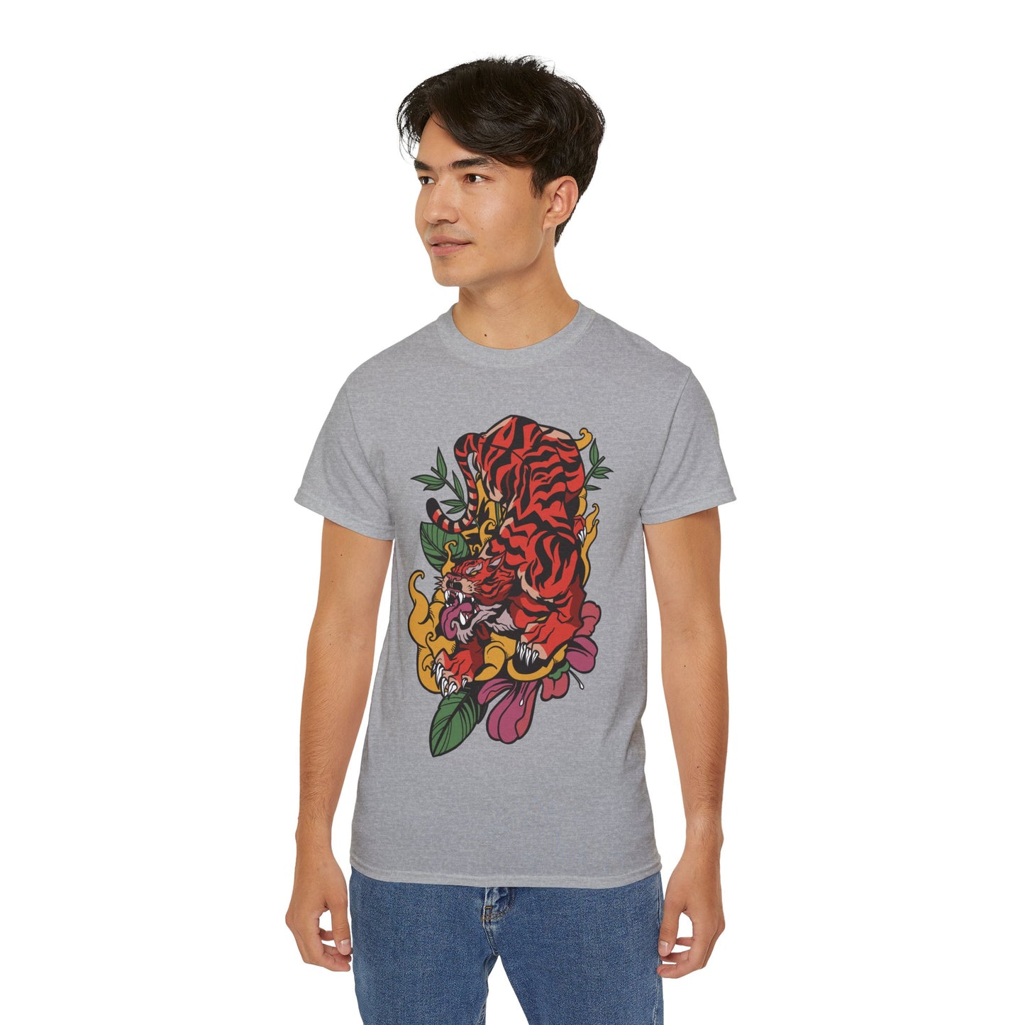 Mens Vintage Tiger Tee