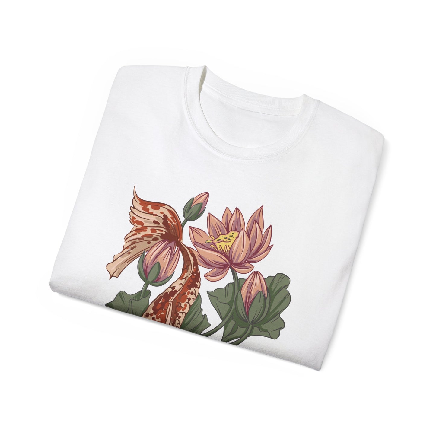 Mens Koi Illustration Tee