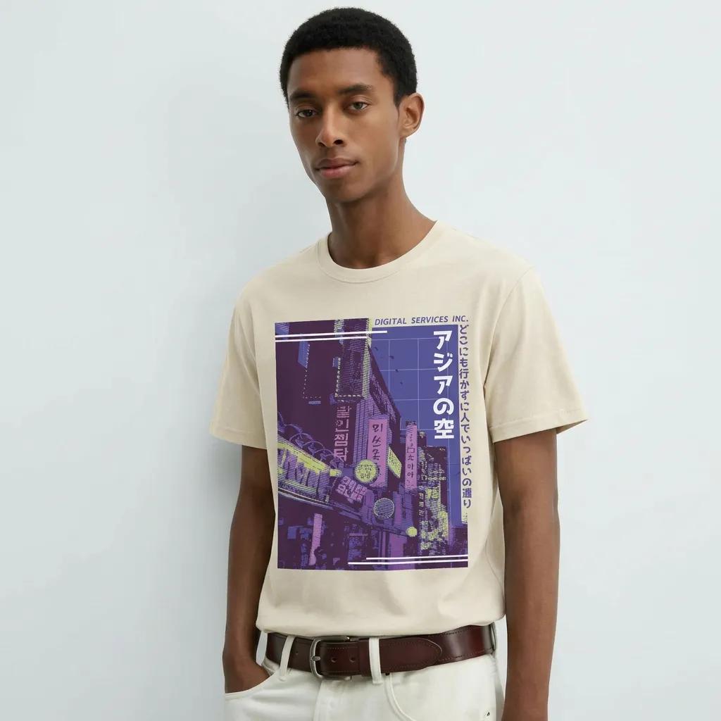 Mens Vaporwave Street Tee