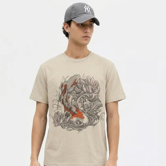 Mens Vintage Fish Tee