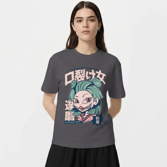 Womens Kuchisake Onna Yokai Tee