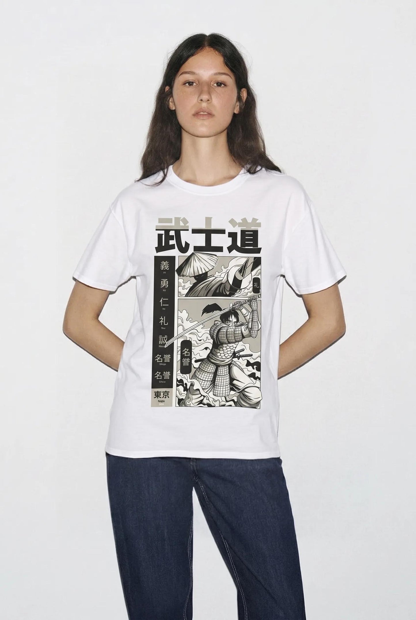Womens Samurai Sketch Tee