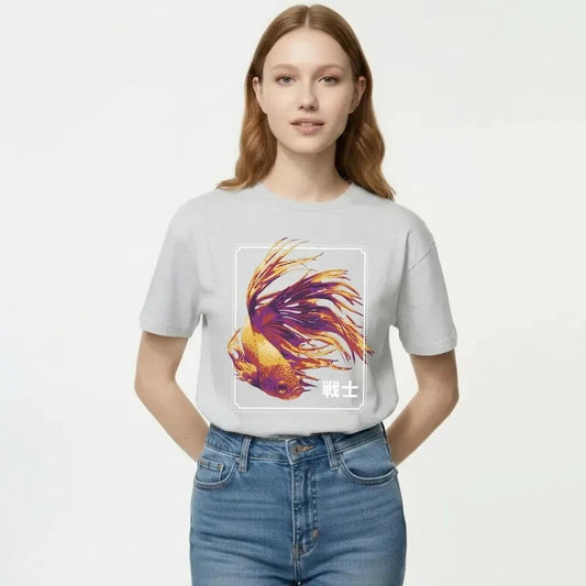 Womens Koi Fish Tee 5