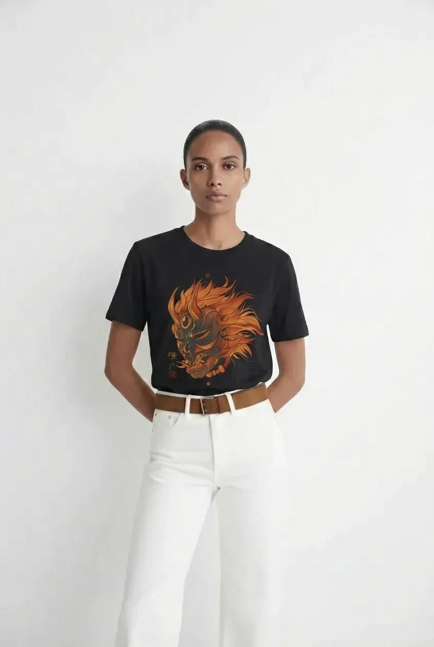 Womens Demon Mask Tee