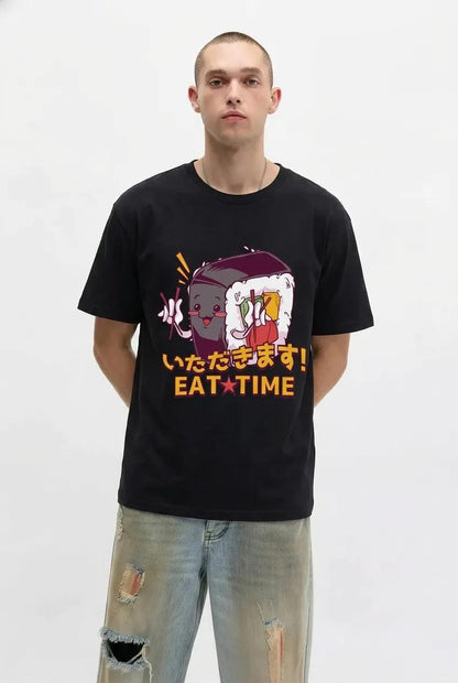 Mens Sushi Eat Time Tee