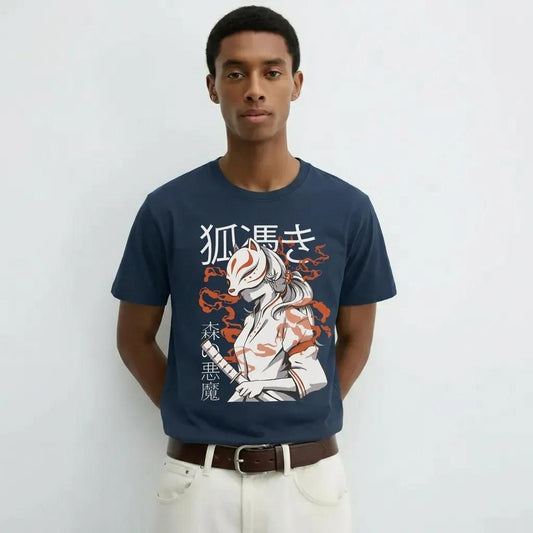 Mens Kitsune Creature Tee