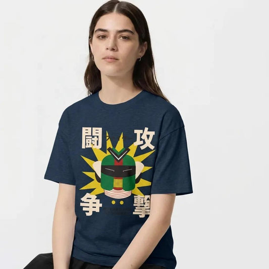 Womens Robot Head Tee
