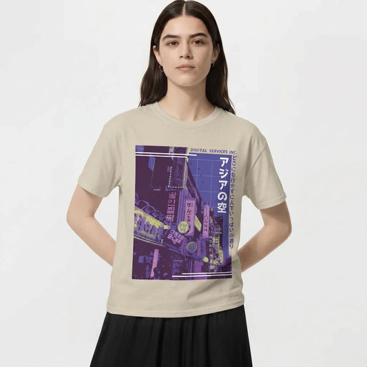 Womens Vaporwave Street Tee