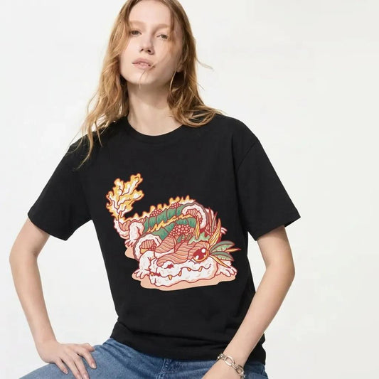 Womens Sushi Dragon Tee