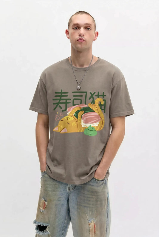 Mens Sushi Cat Tee