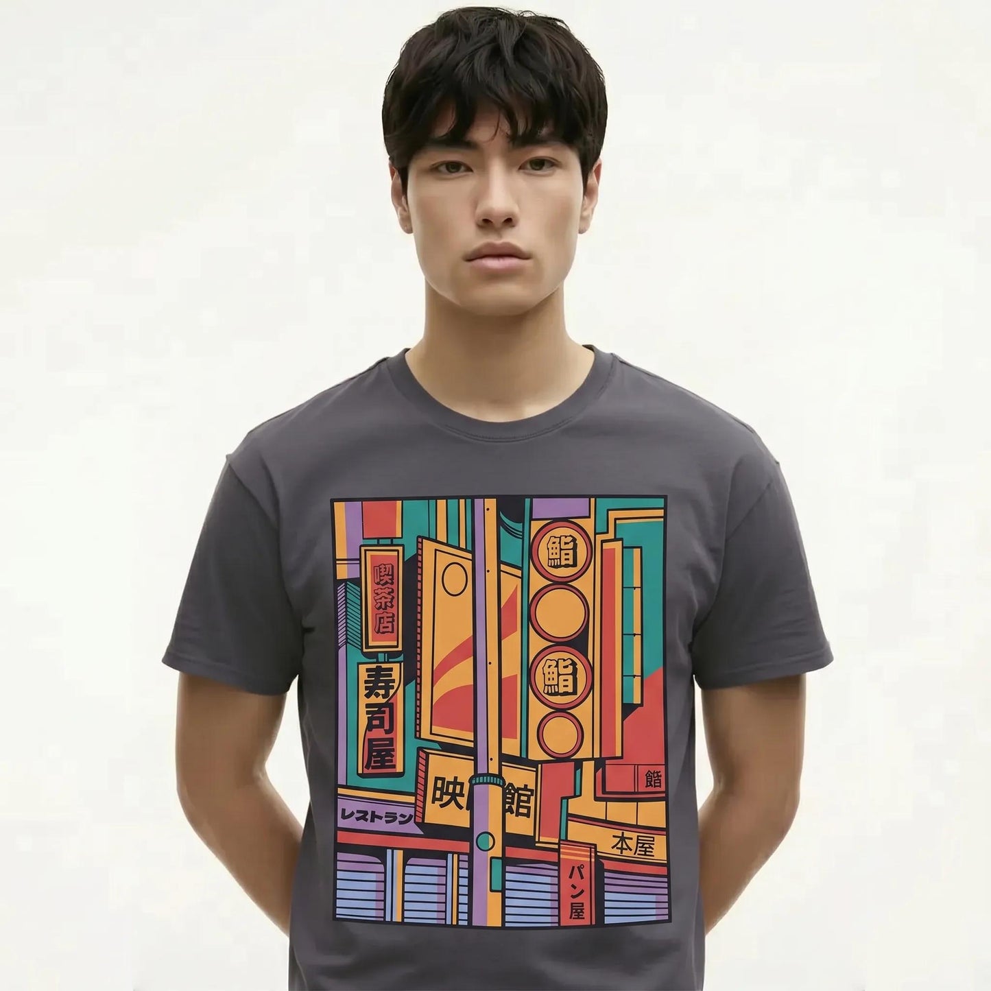 Mens Colorful Street Tee