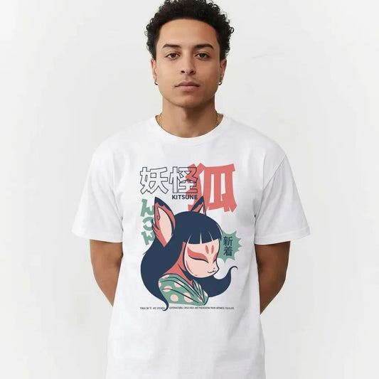 Mens Kitsune Yokai Tee