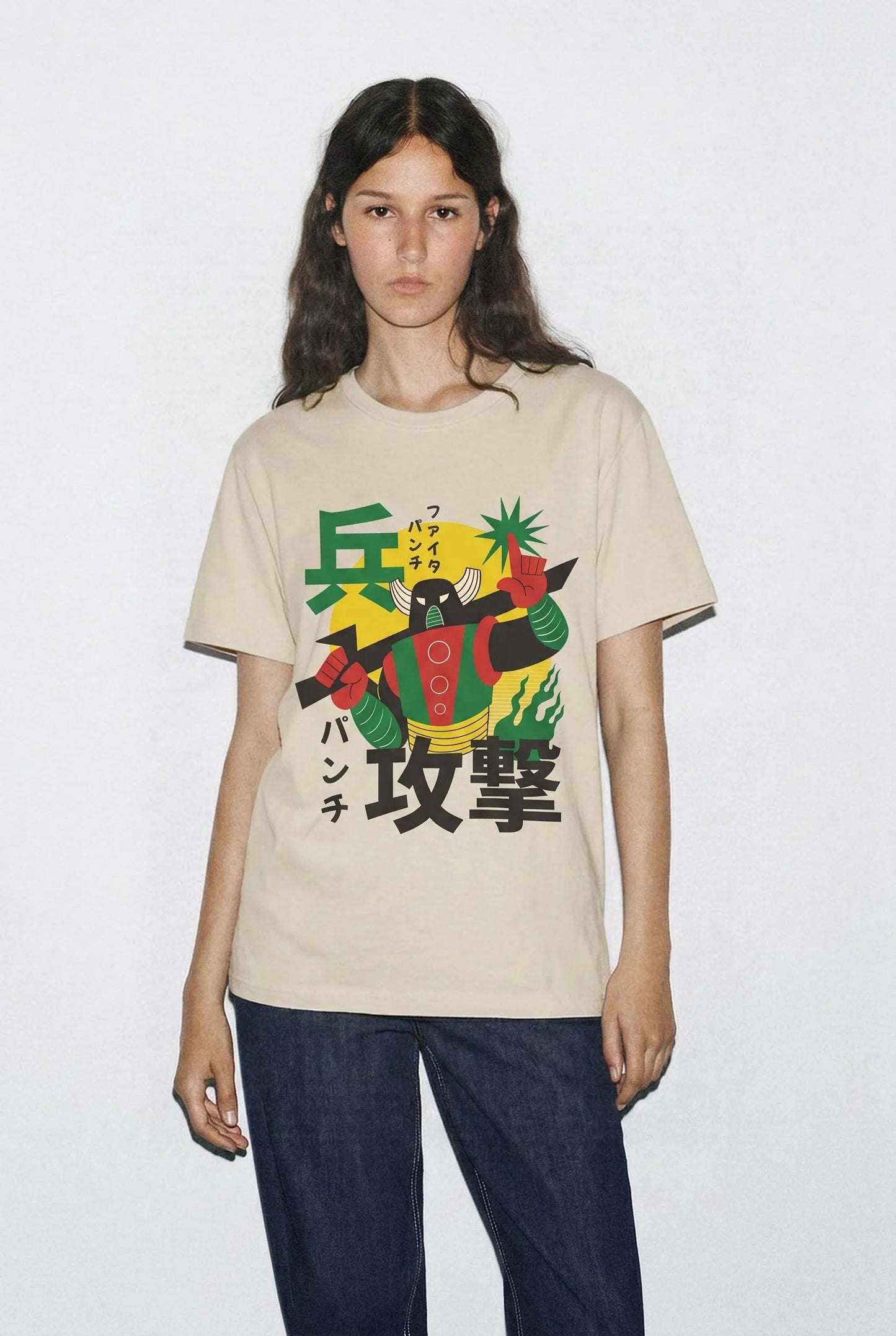 Womens Robot Warrior Tee