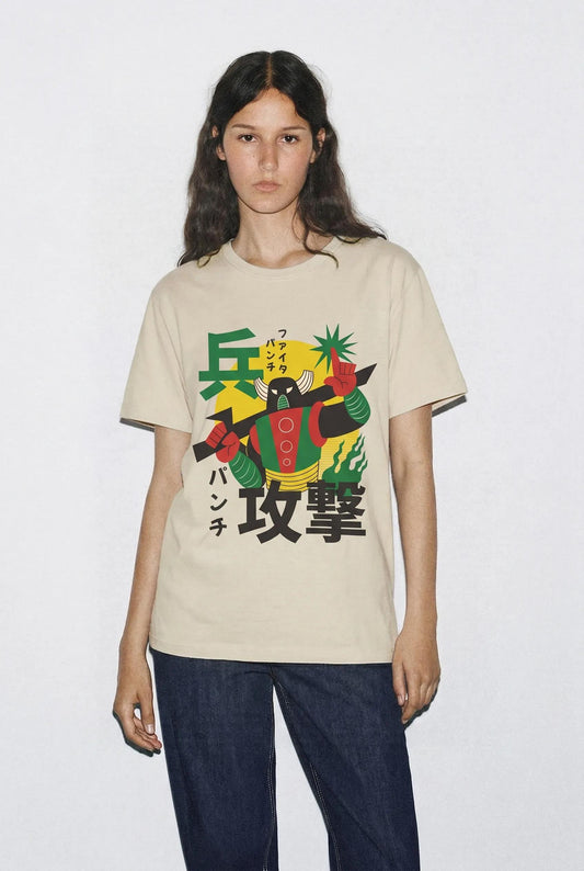 Womens Robot Warrior Tee