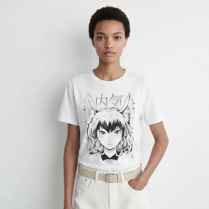 Womens Kitsune Girl Tee