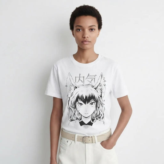Womens Kitsune Girl Tee
