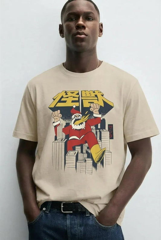 Mens Santa Kaiju Tee