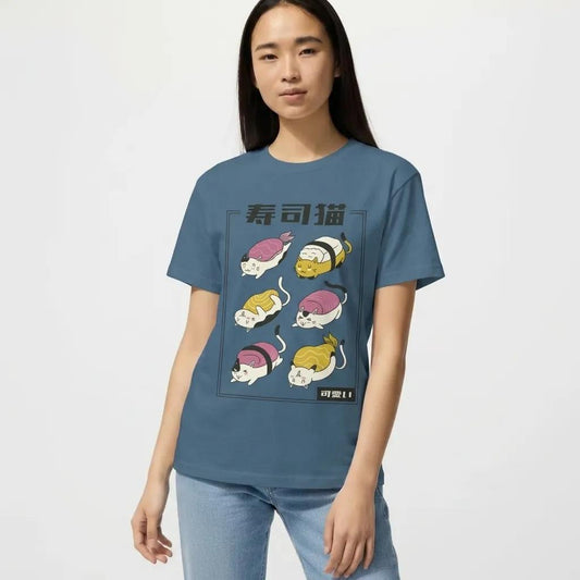 Womens Sushi Cats Tee
