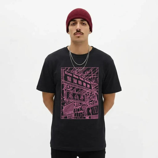 Mens Yokohama Chinatown Tee